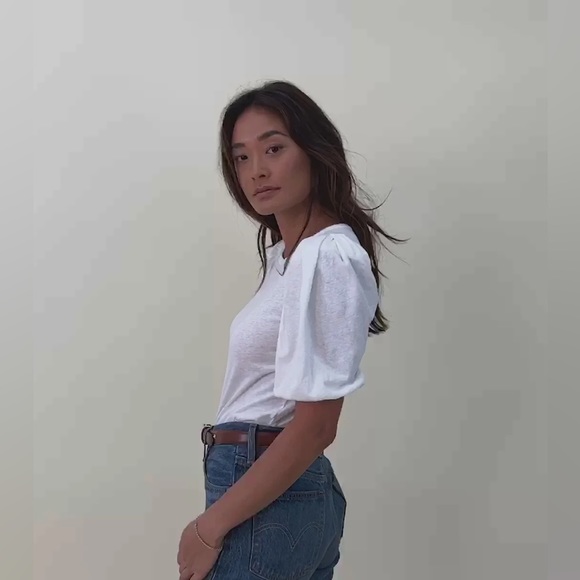 NWT Nation LTD Isadora Tee In White - Picture 8 of 13